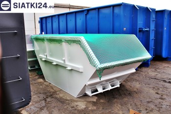 Siatki Węgorzewo - Siatka przykrywająca na kontener - zabezpieczenie przewożonych ładunków dla terenów Węgorzewa